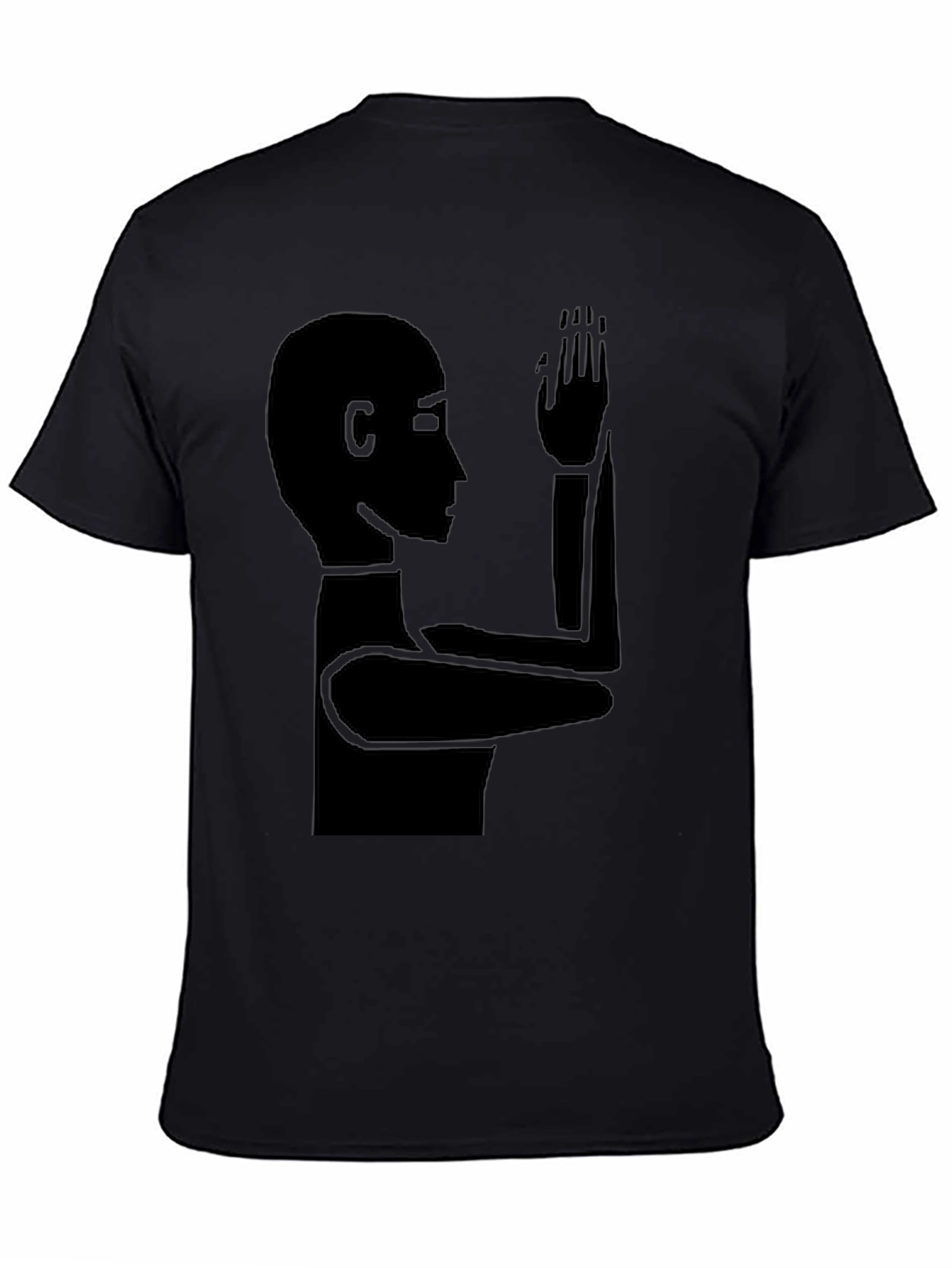 Minimalist Silhouette T-Shirt - Modern Graphic Tee