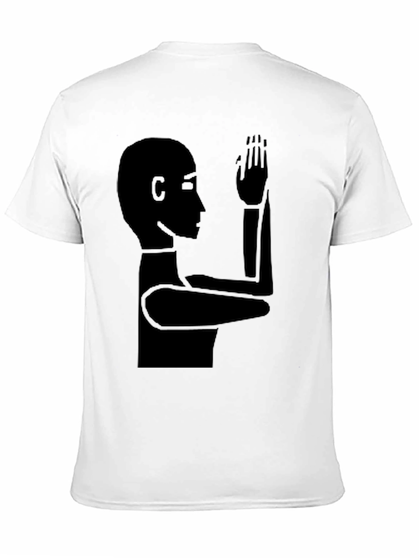 Minimalist Silhouette T-Shirt - Modern Graphic Tee
