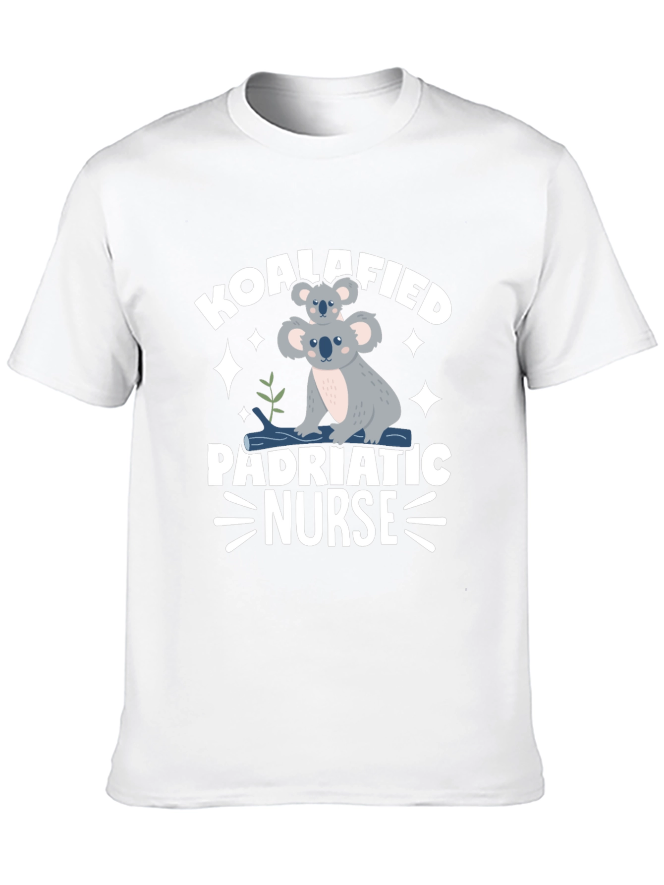 Koalafied Pediatric Nurse Black T-Shirt