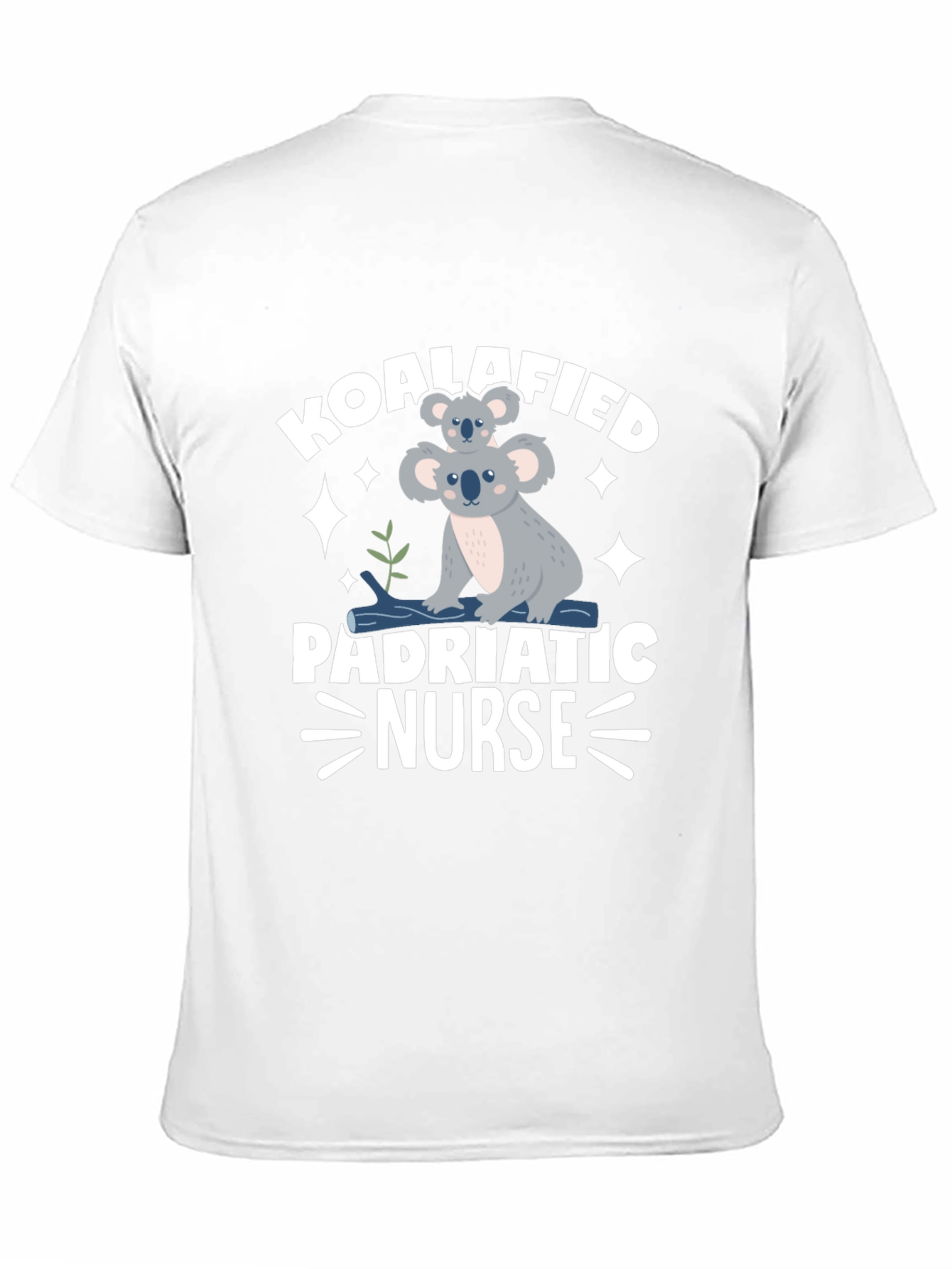 Koalafied Pediatric Nurse Black T-Shirt