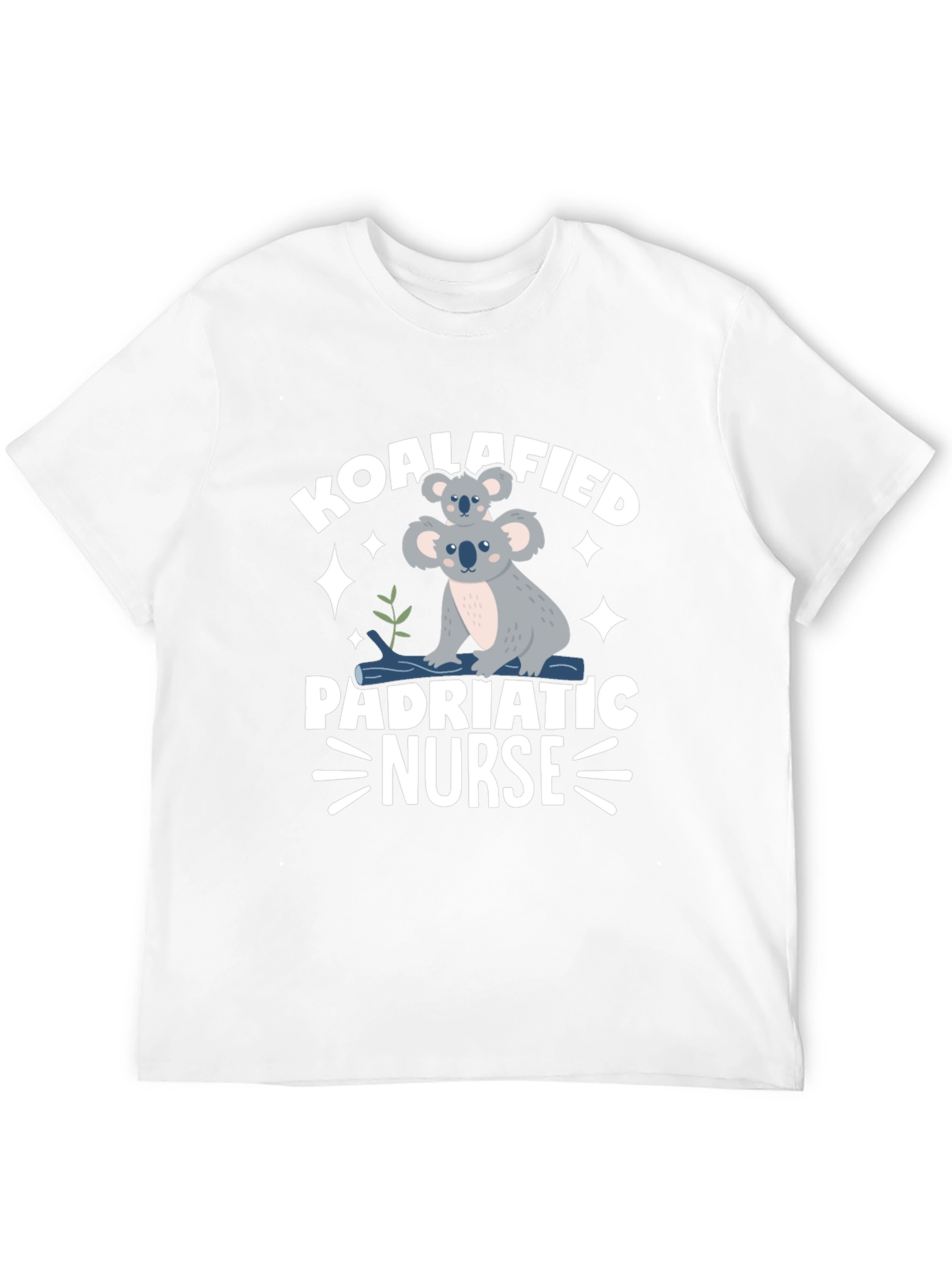 Koalafied Pediatric Nurse Black T-Shirt