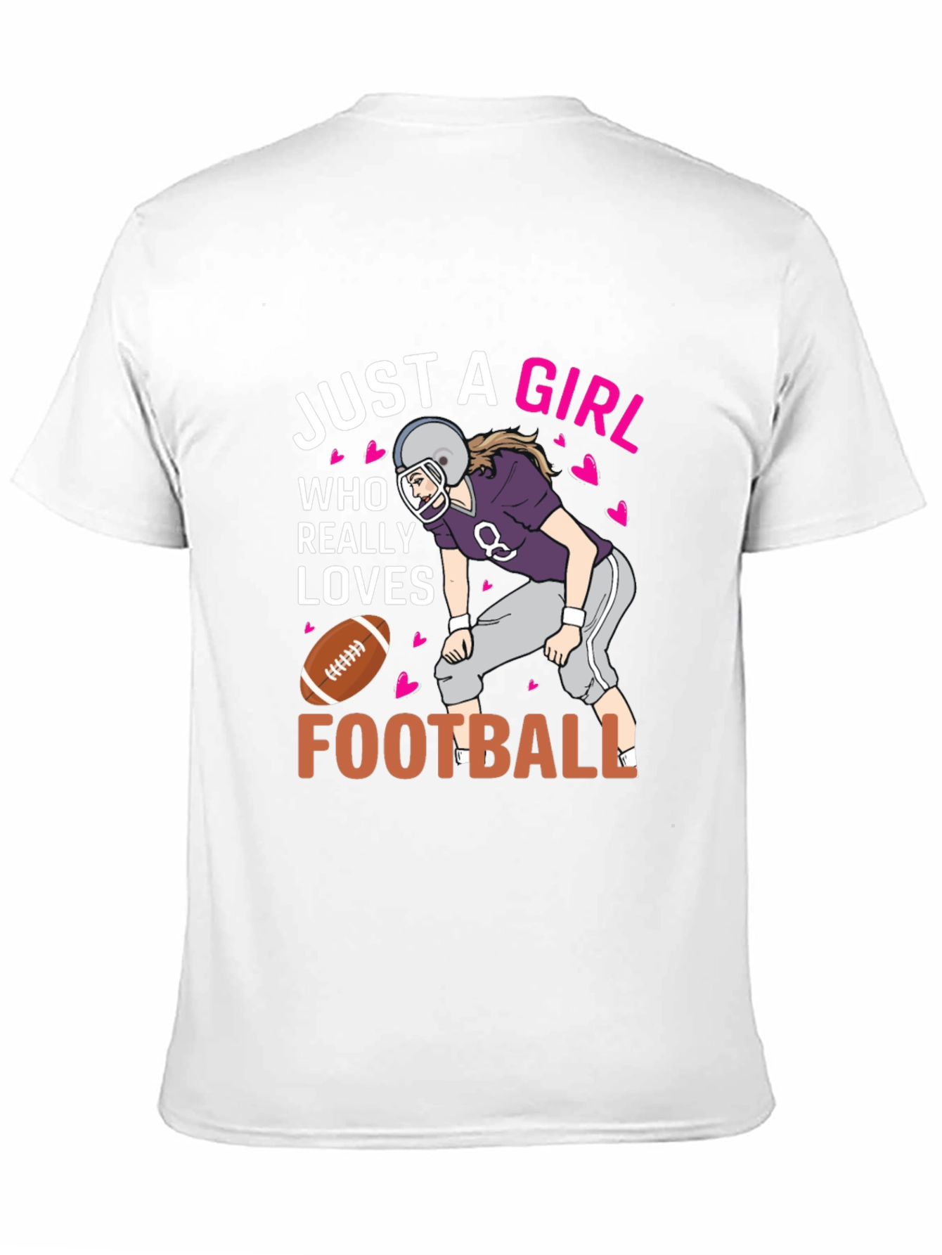 Football Girl T-Shirt