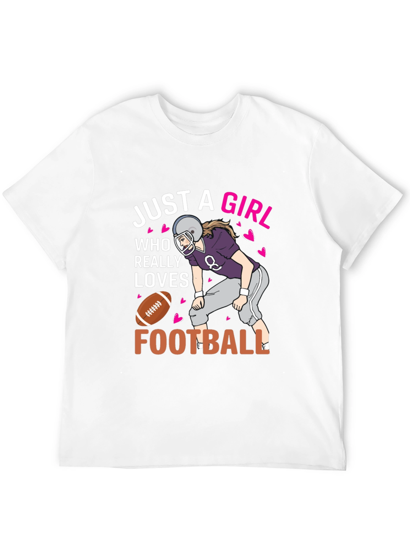 Football Girl T-Shirt