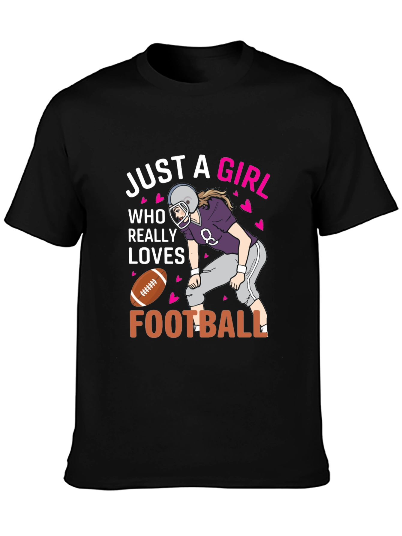 Football Girl T-Shirt