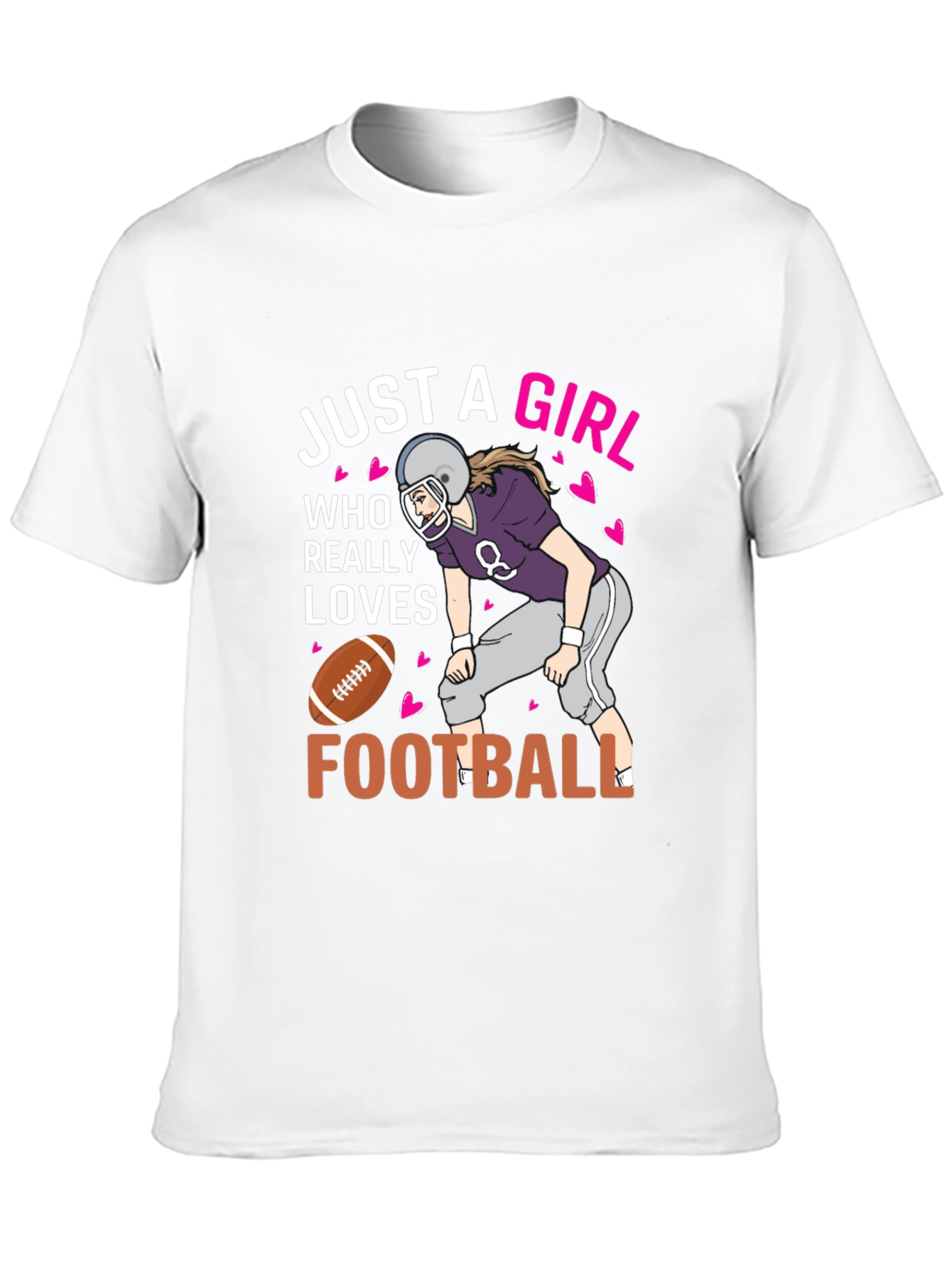 Football Girl T-Shirt