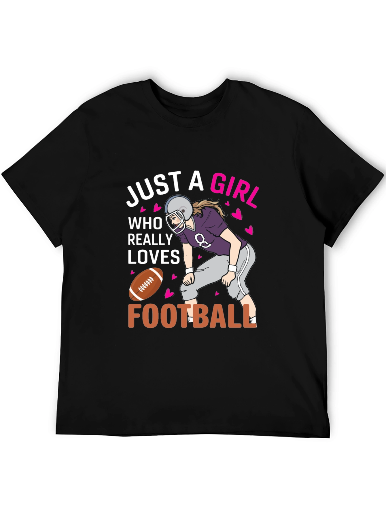 Football Girl T-Shirt