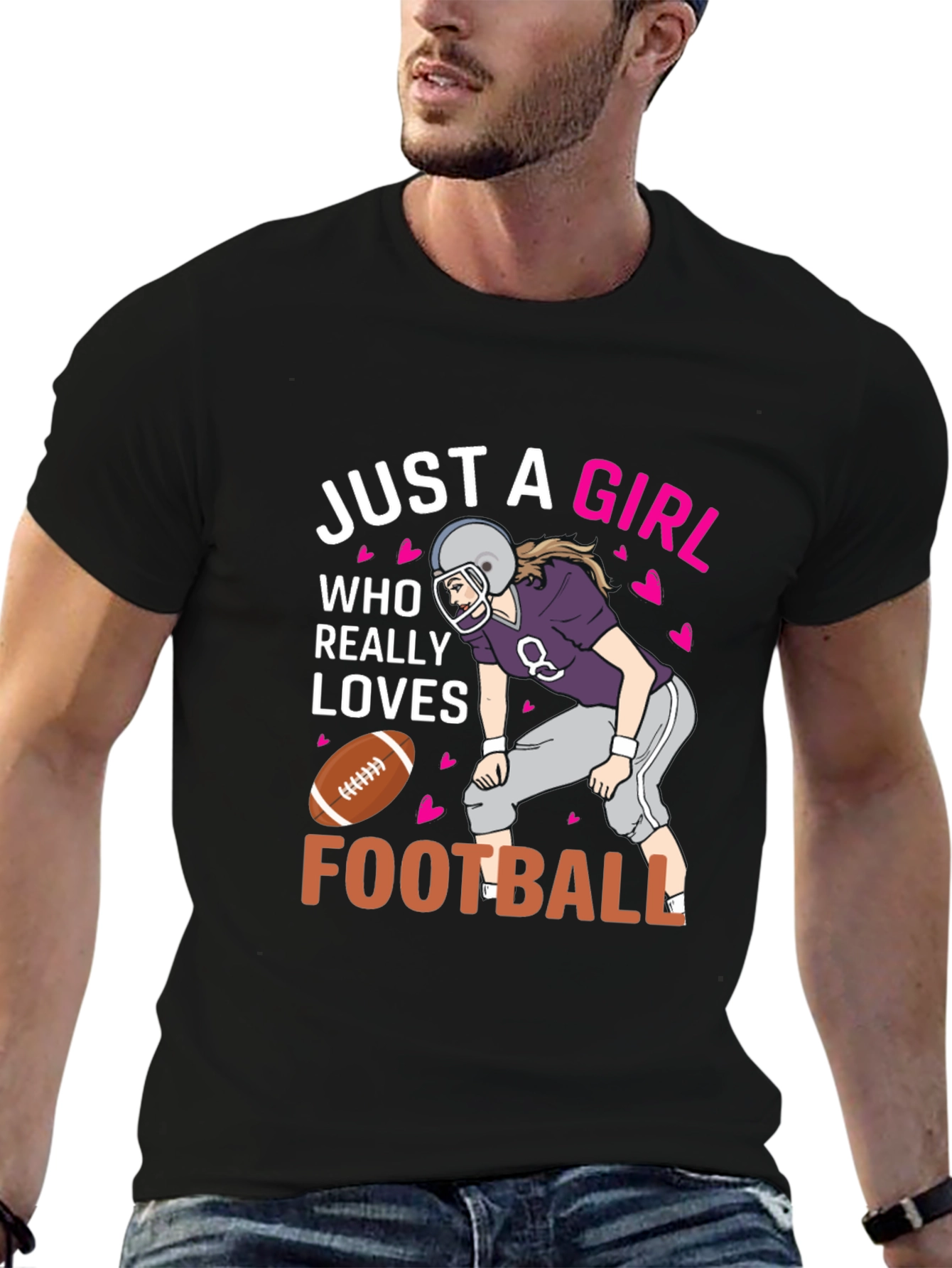Football Girl T-Shirt