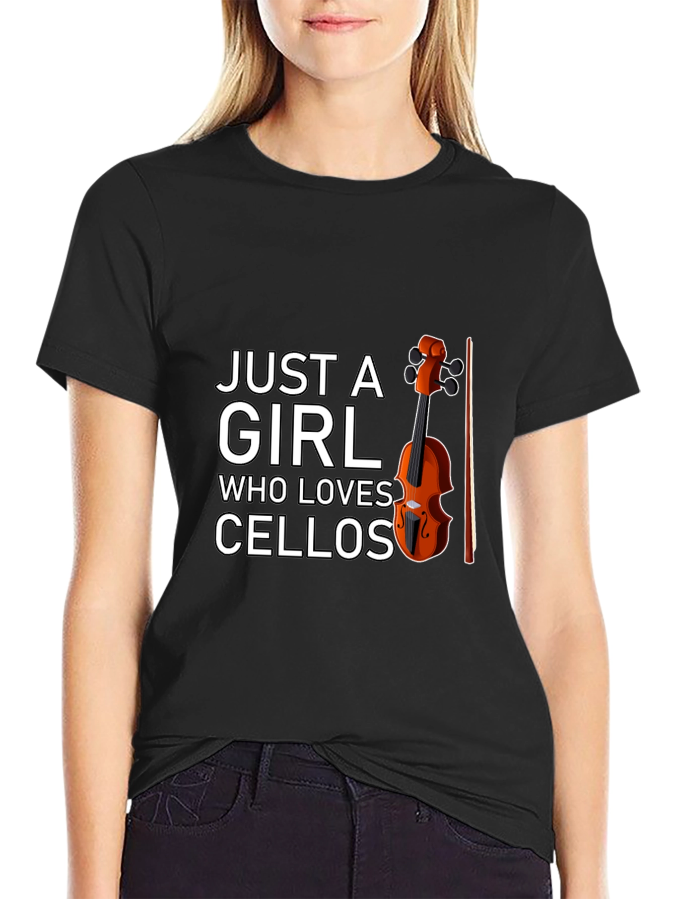 Just A Girl Who Loves Cellos T-Shirt