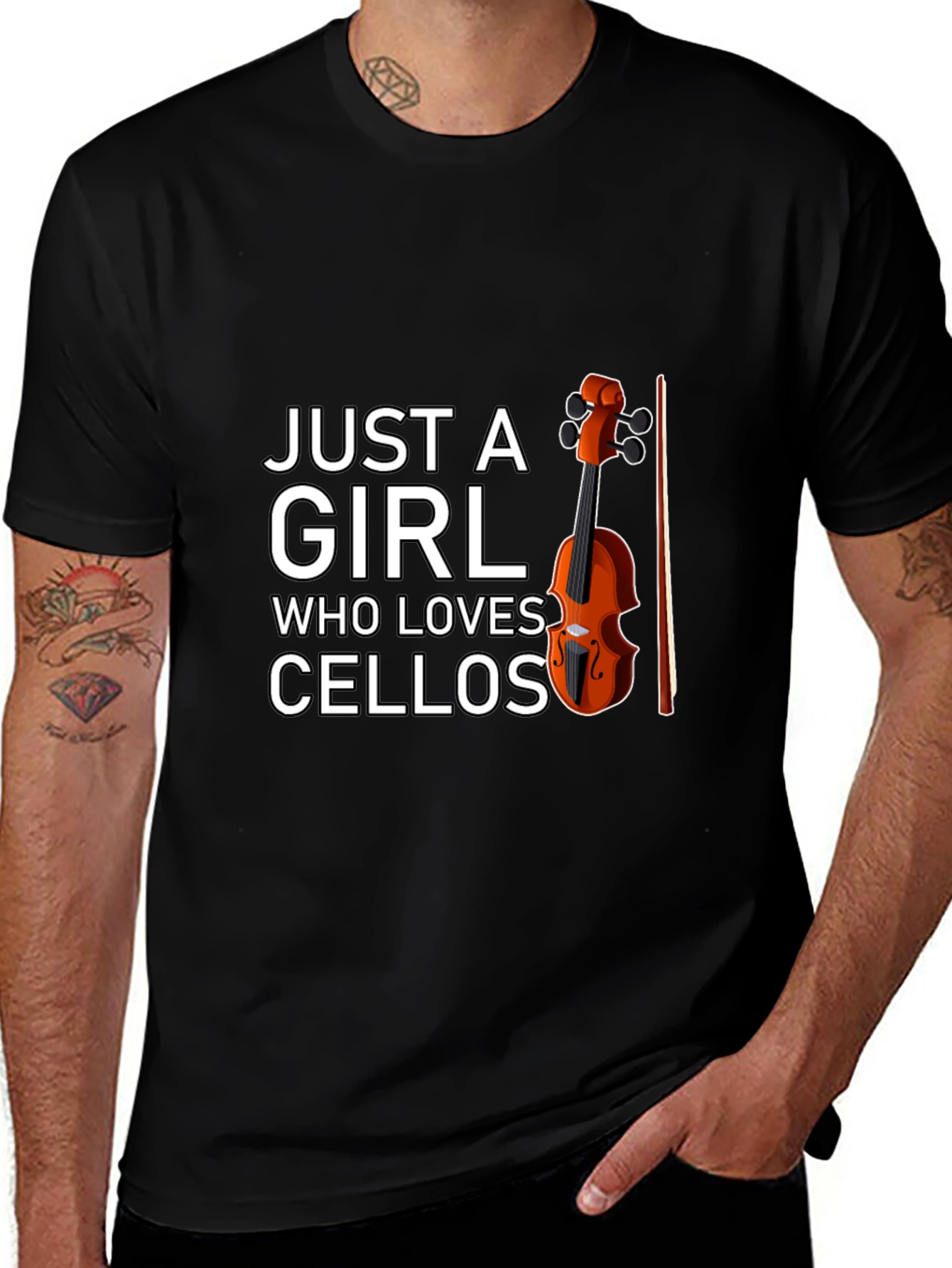 Just A Girl Who Loves Cellos T-Shirt