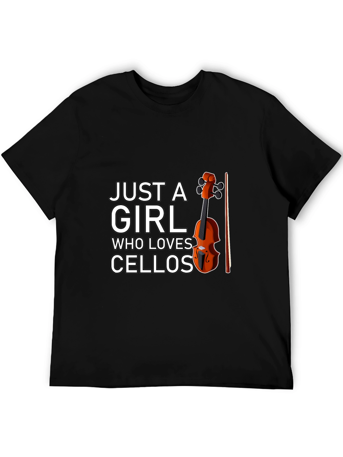 Just A Girl Who Loves Cellos T-Shirt