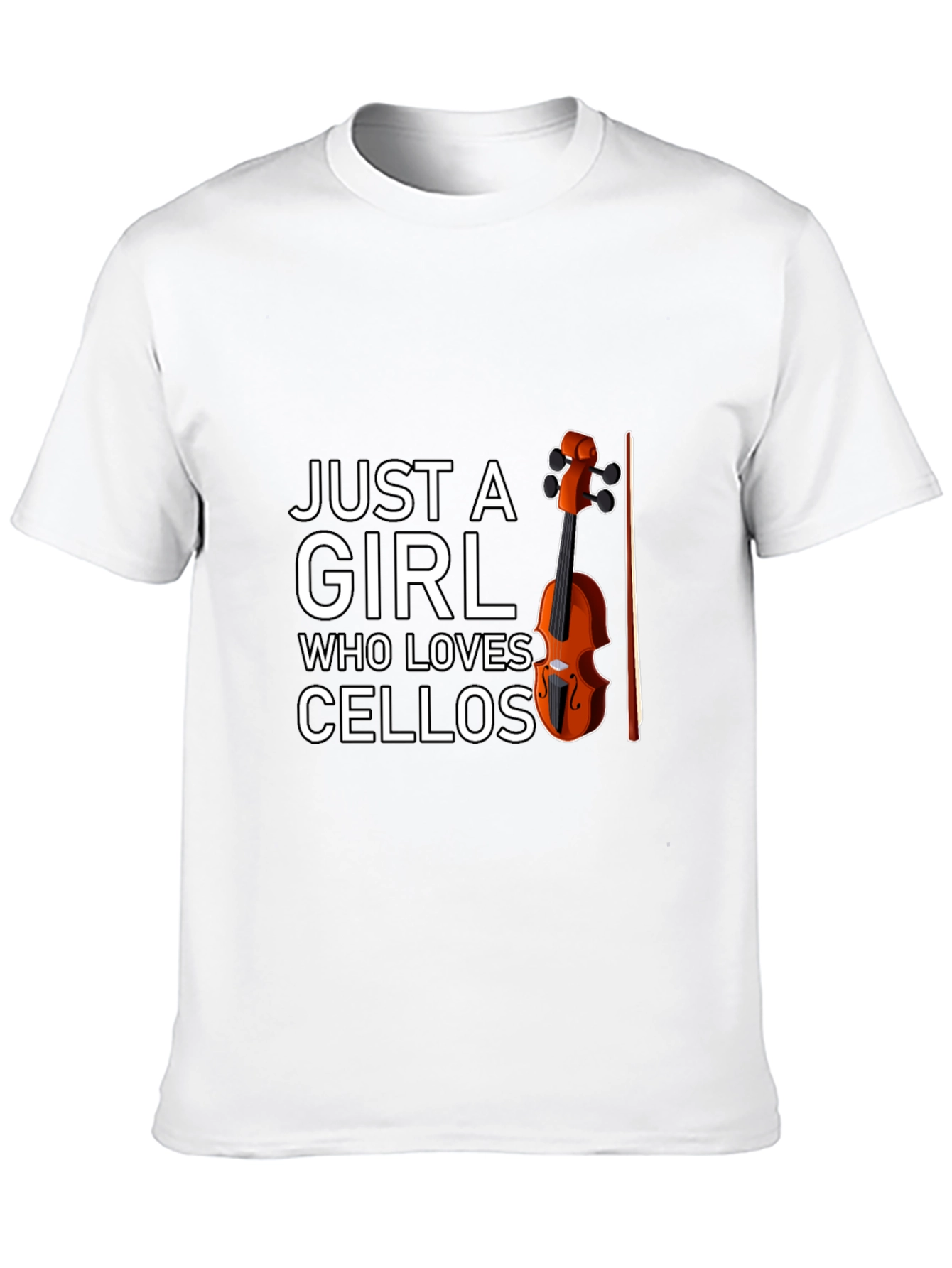 Just A Girl Who Loves Cellos T-Shirt