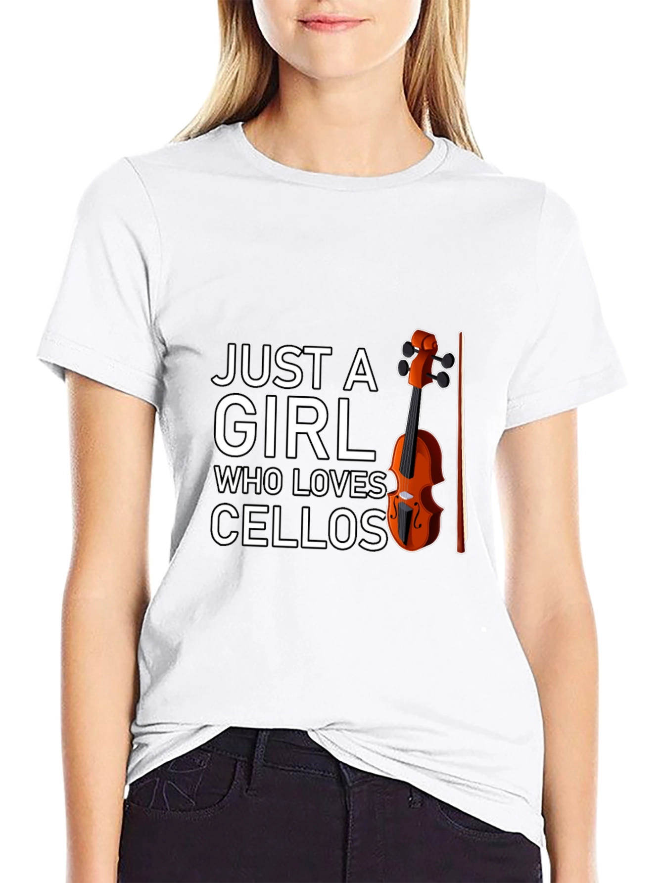 Just A Girl Who Loves Cellos T-Shirt