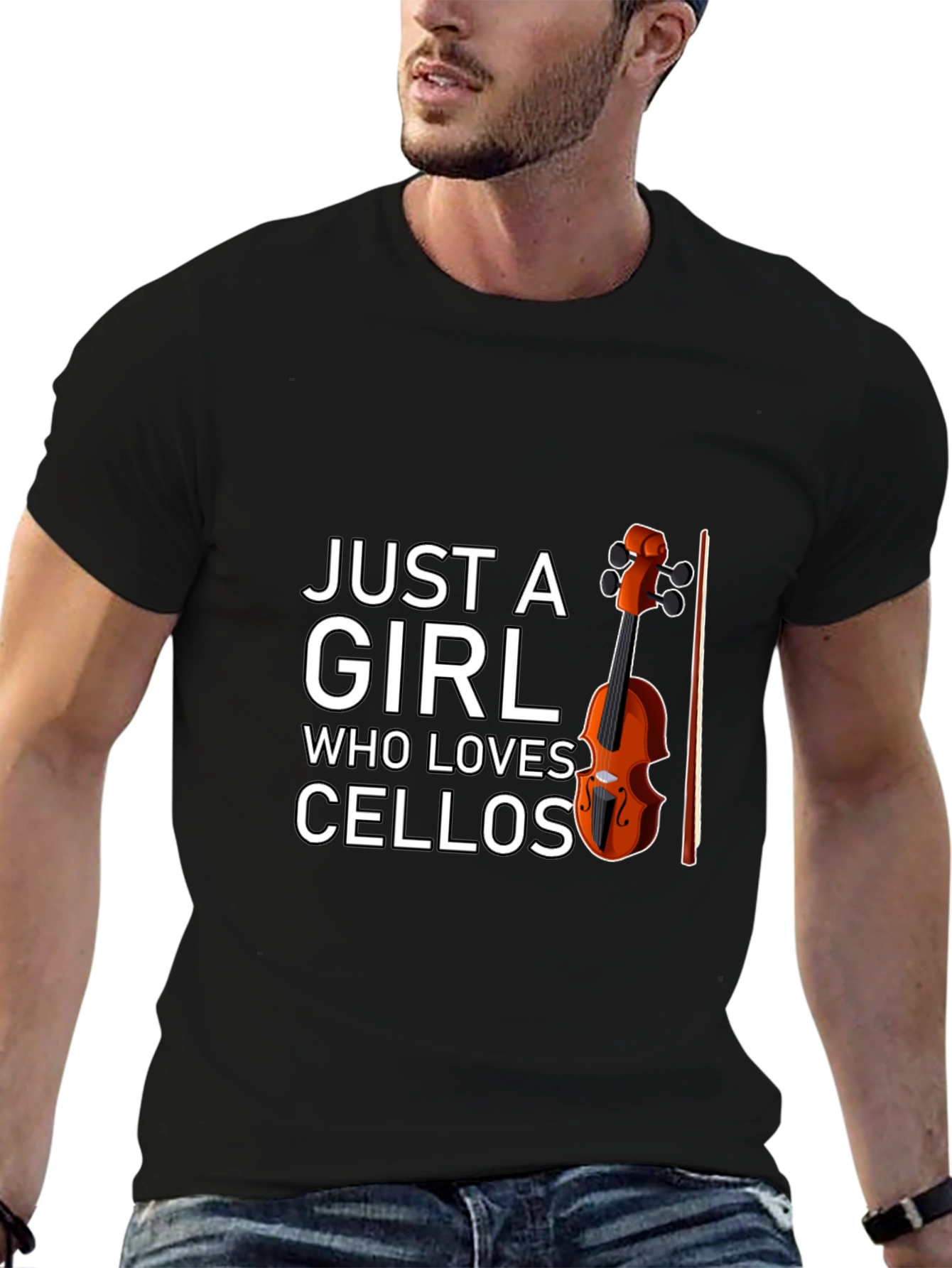 Just A Girl Who Loves Cellos T-Shirt