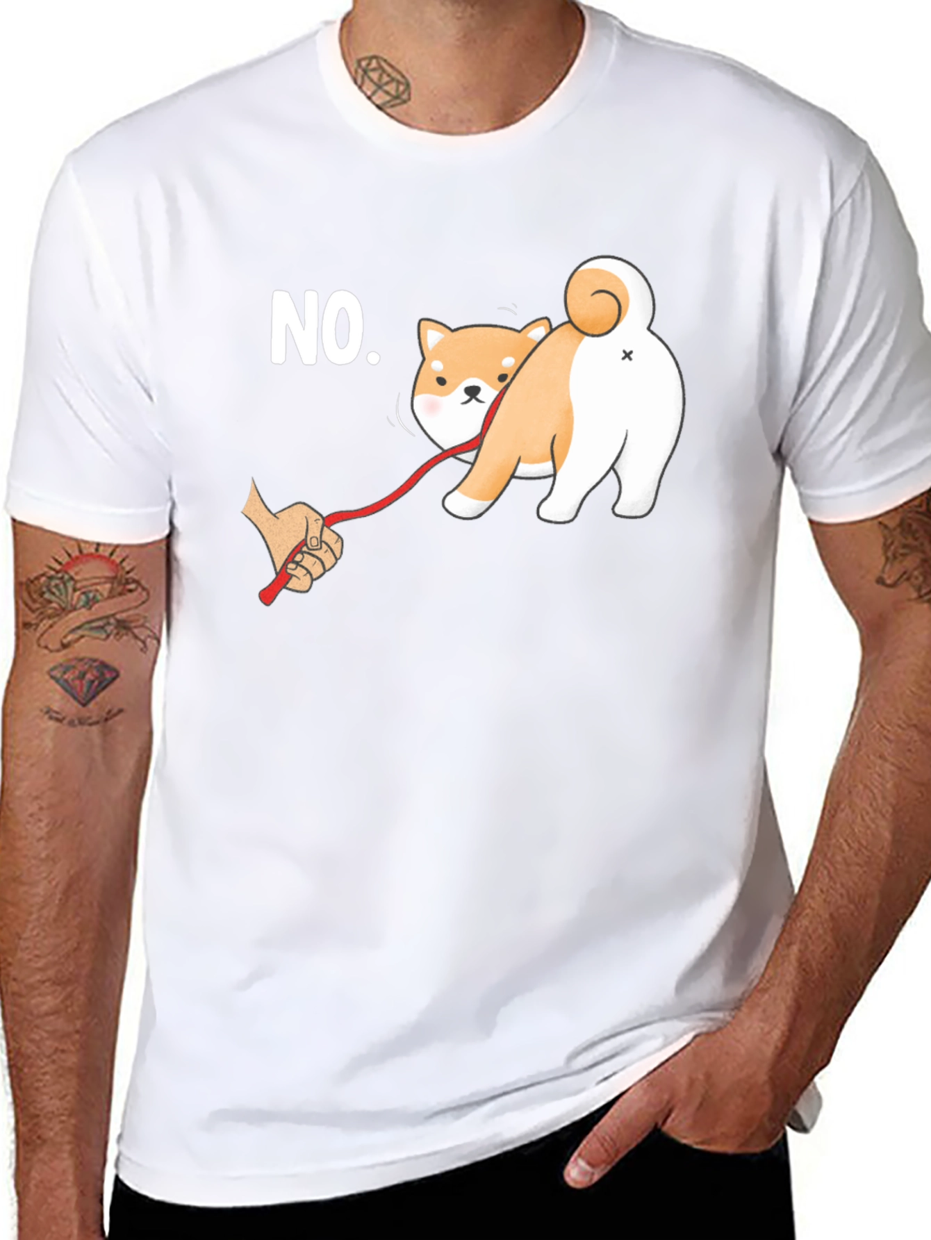 Funny Shiba Inu No Dog T-Shirt