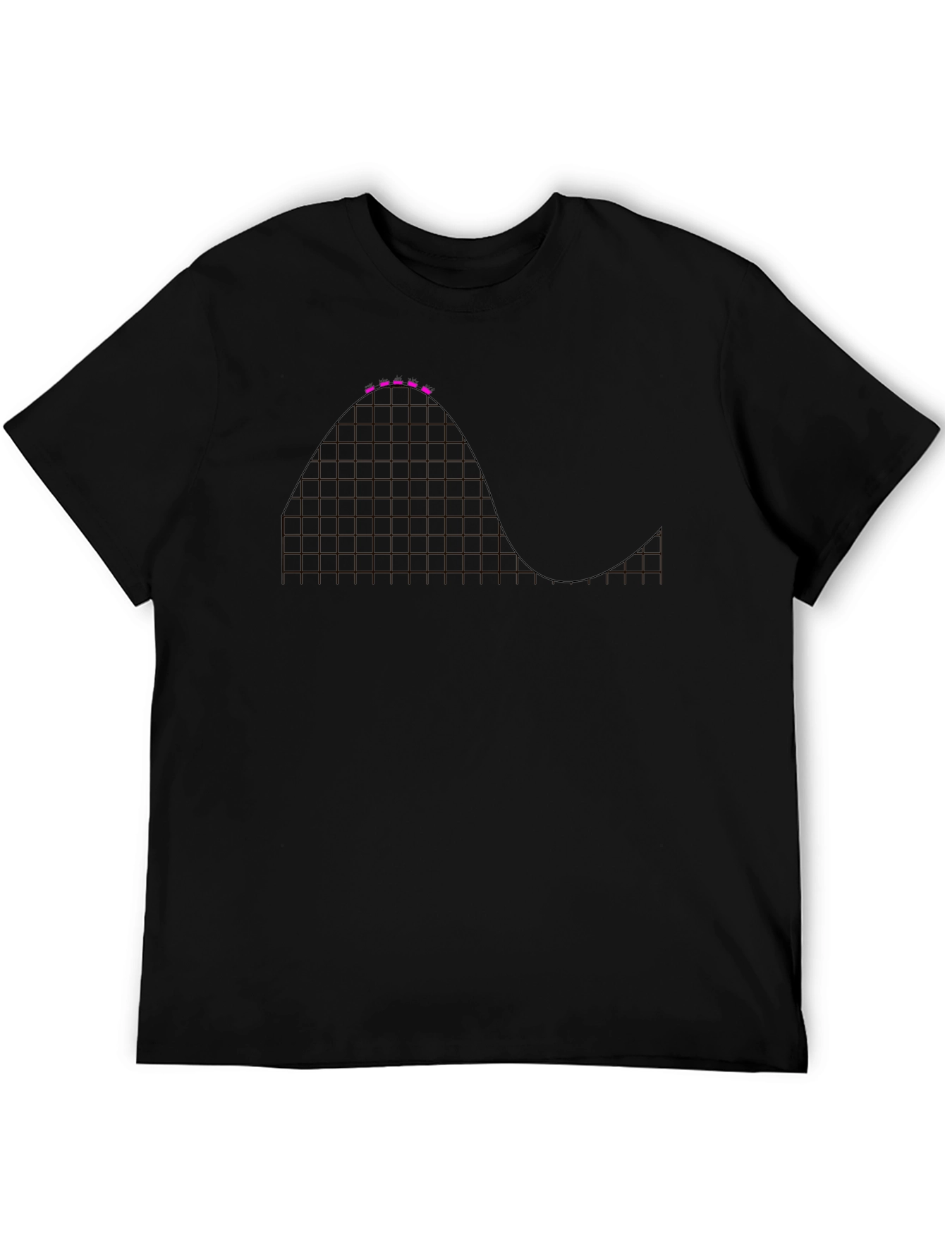 Roller Coaster Grid T-Shirt