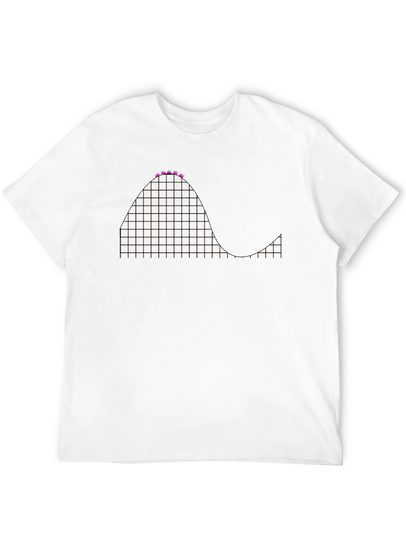 Roller Coaster Grid T-Shirt
