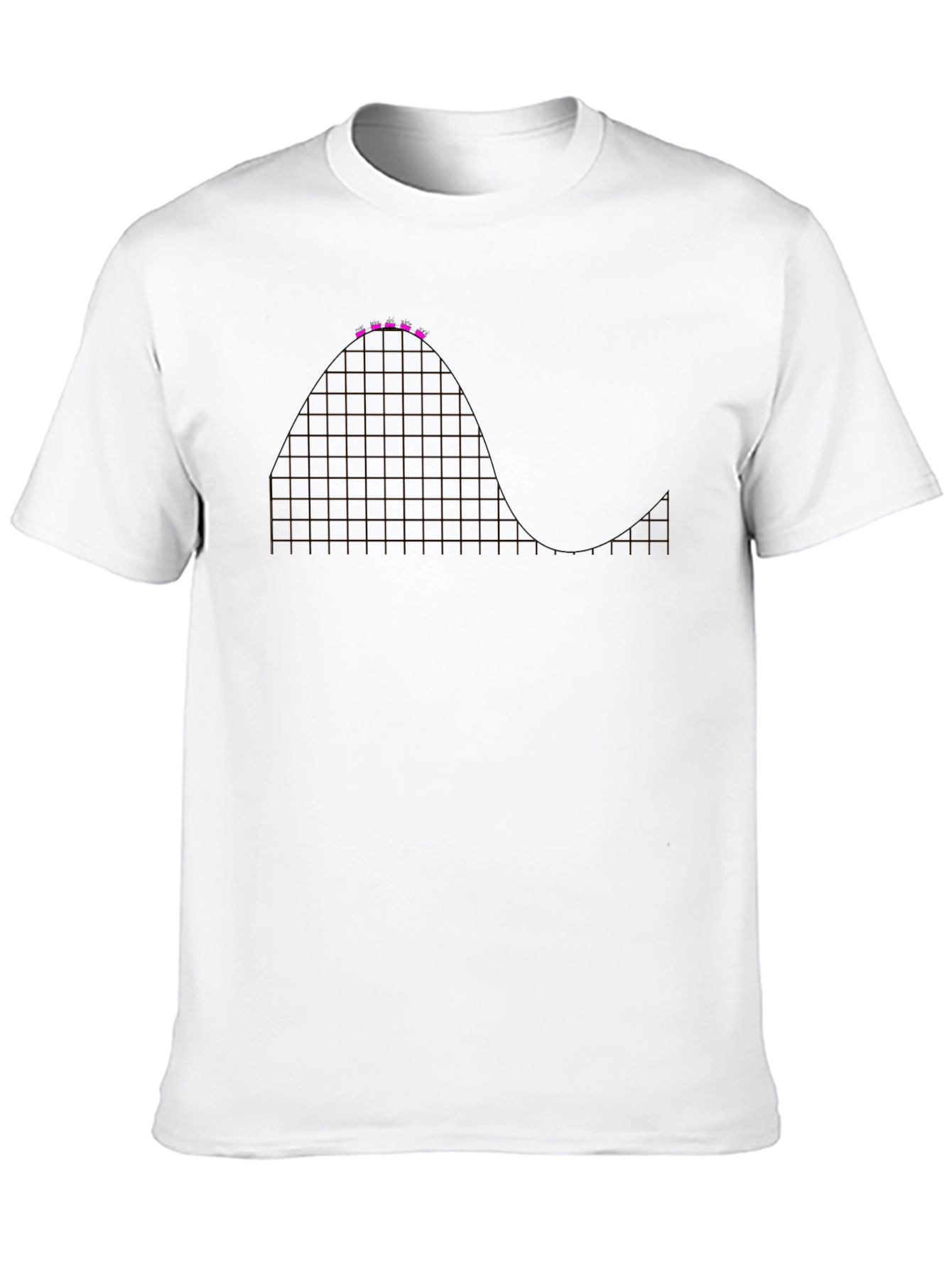 Roller Coaster Grid T-Shirt