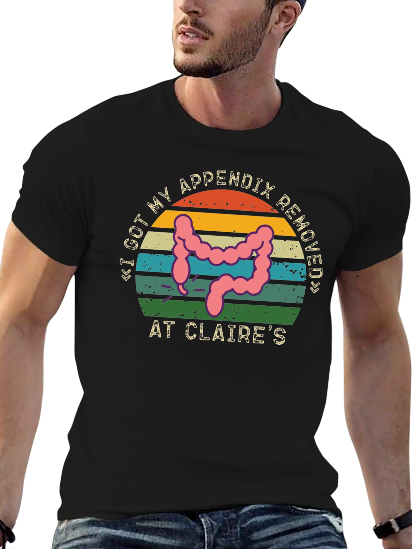 Funny Appendix Removed Tee - Claires Surgery Humor