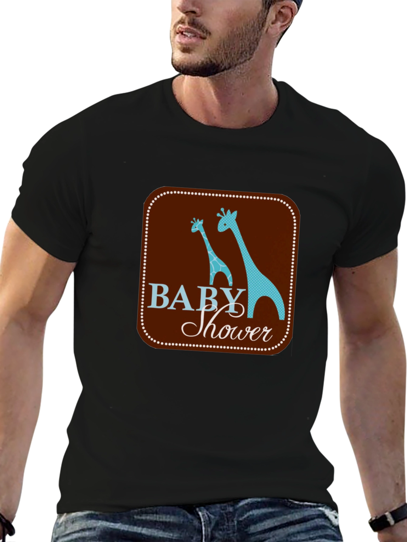 Baby Shower Giraffe T-Shirt