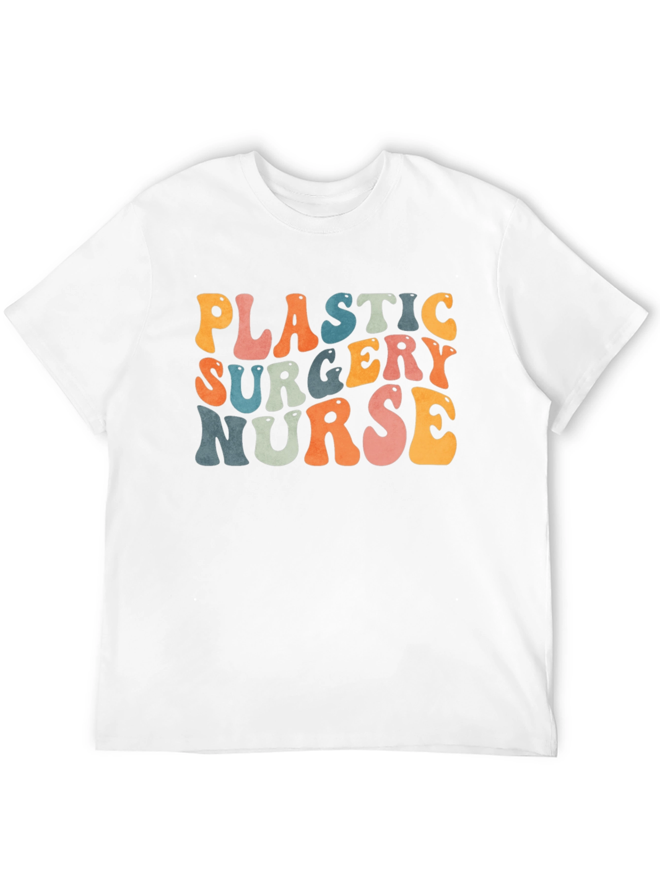 Plastic Surgery Nurse Graphic Tee Retro Design