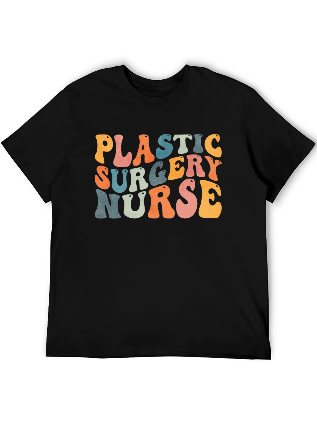 Plastic Surgery Nurse Graphic Tee Retro Design