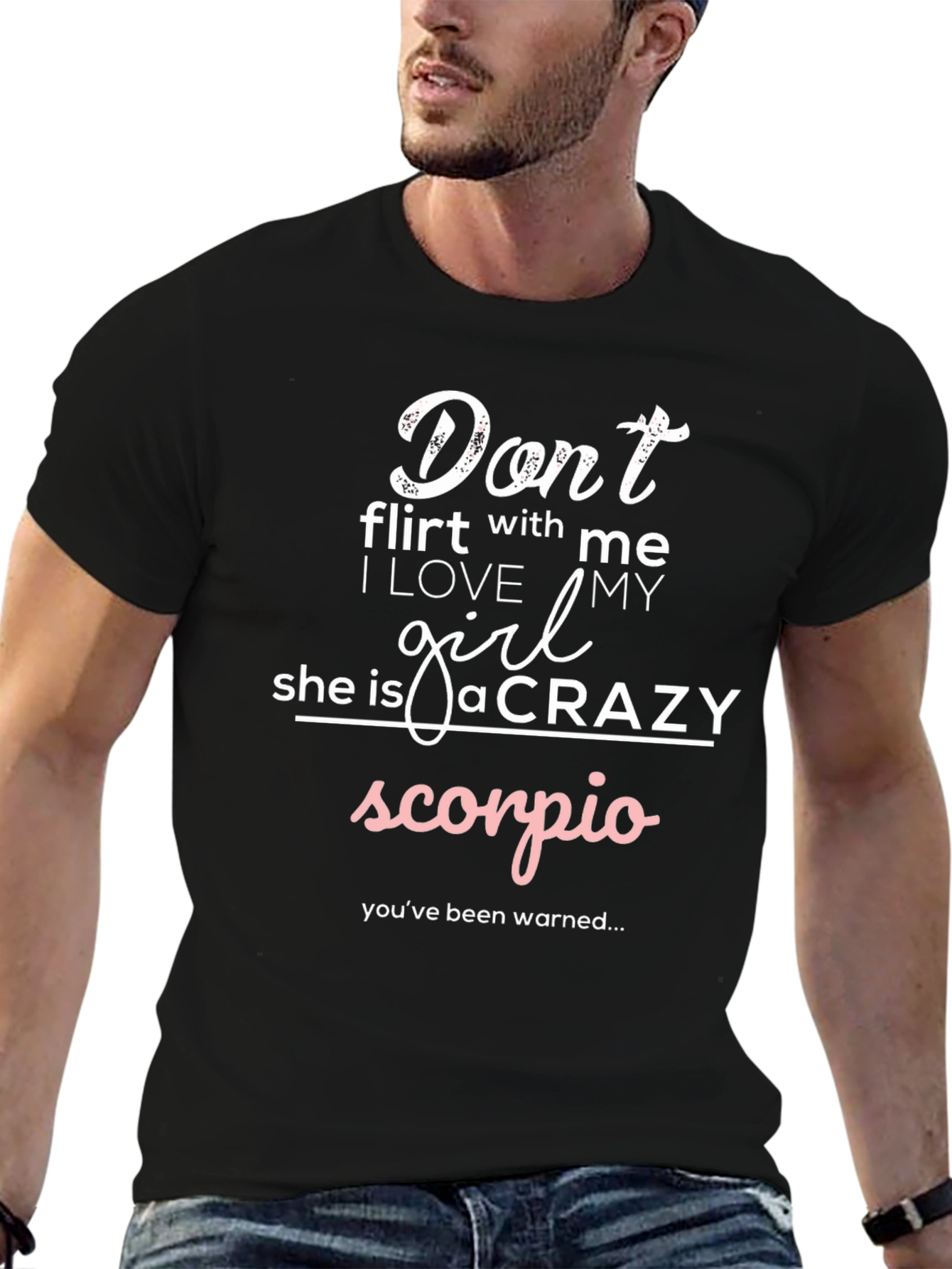 Dont Flirt Scorpio Girl T-Shirt
