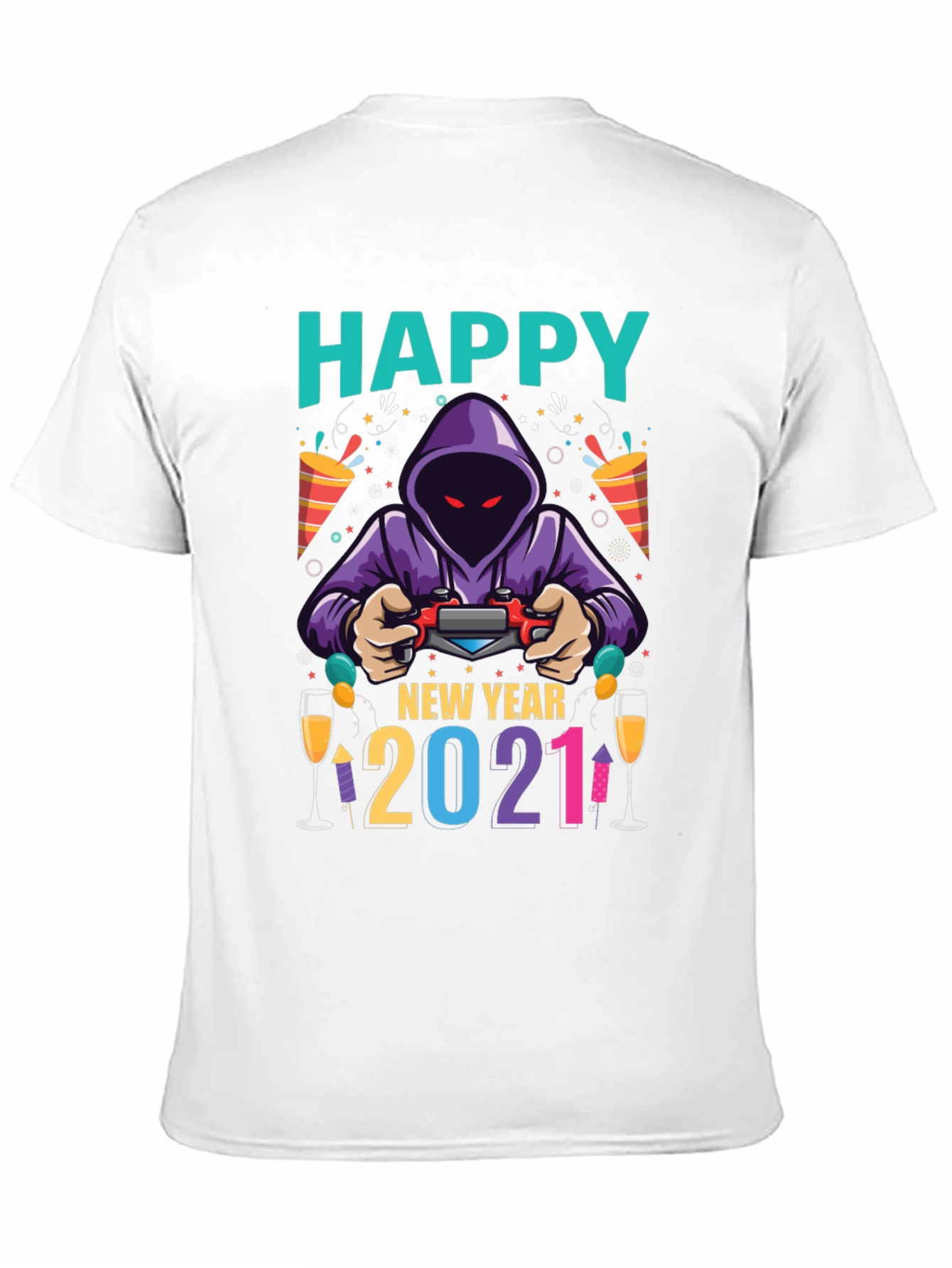 Happy New Year Gamer T-Shirt - 2021