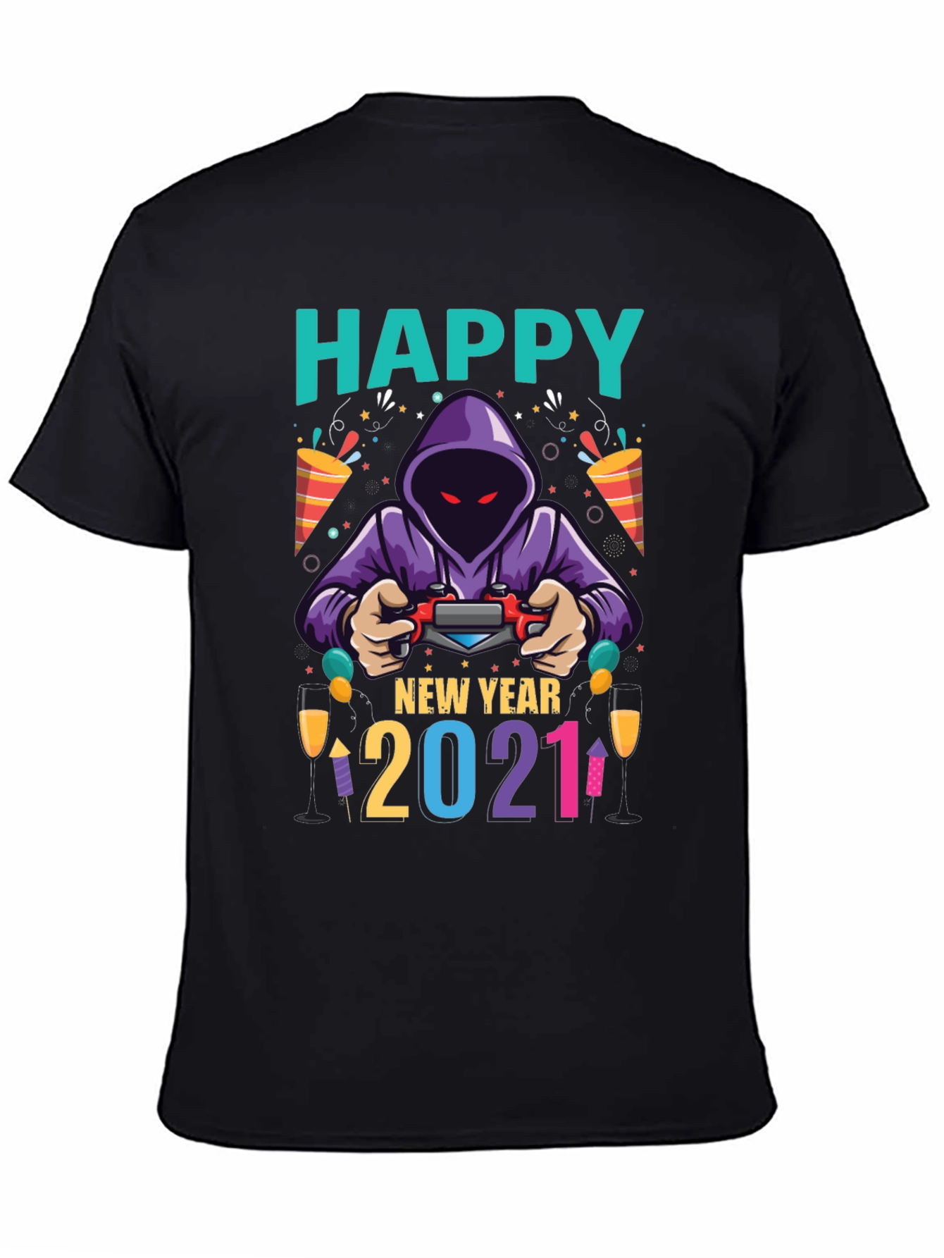 Happy New Year Gamer T-Shirt - 2021