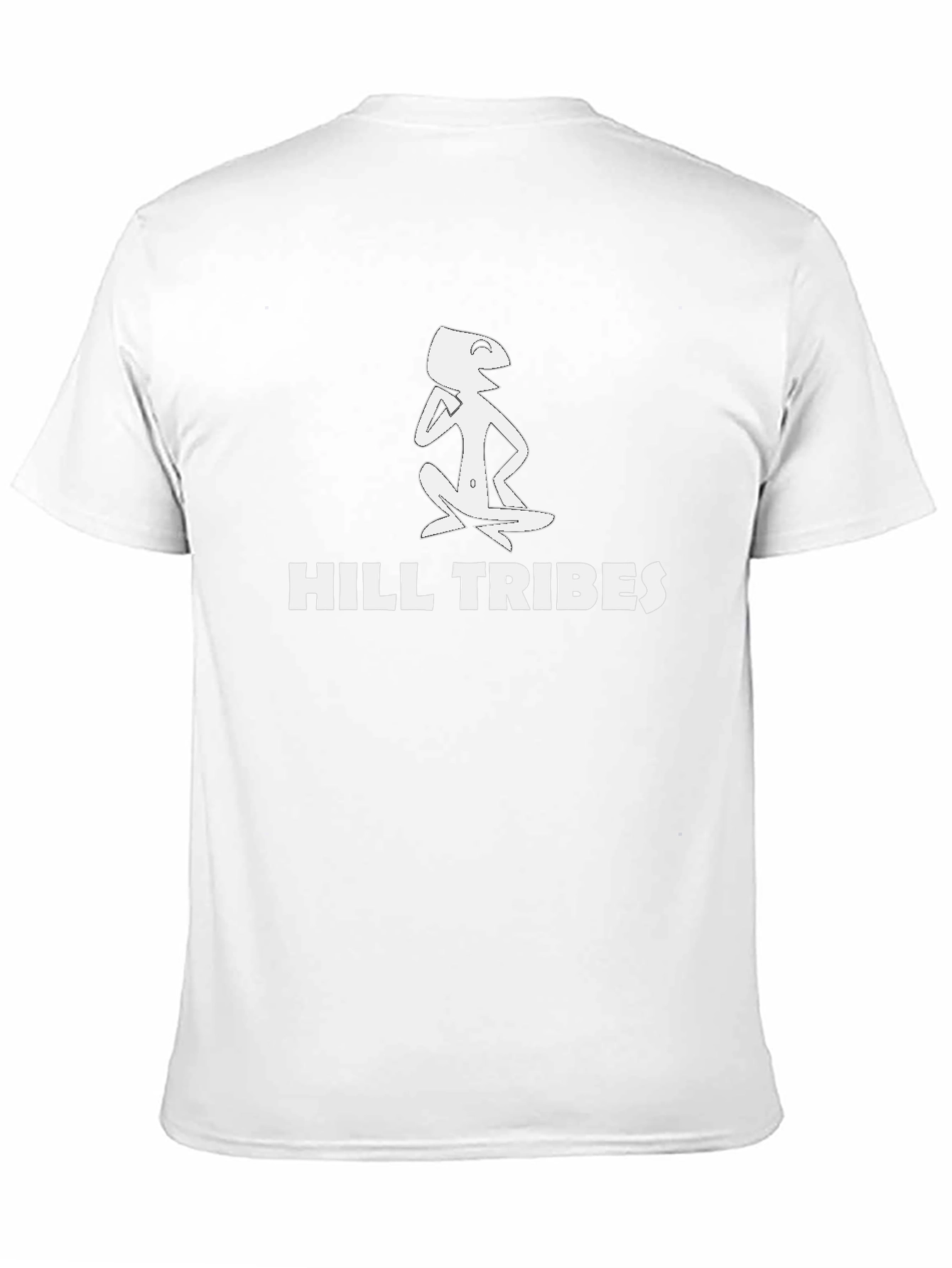 Hill Tribes Graphic Tee - Black Cotton T-Shirt