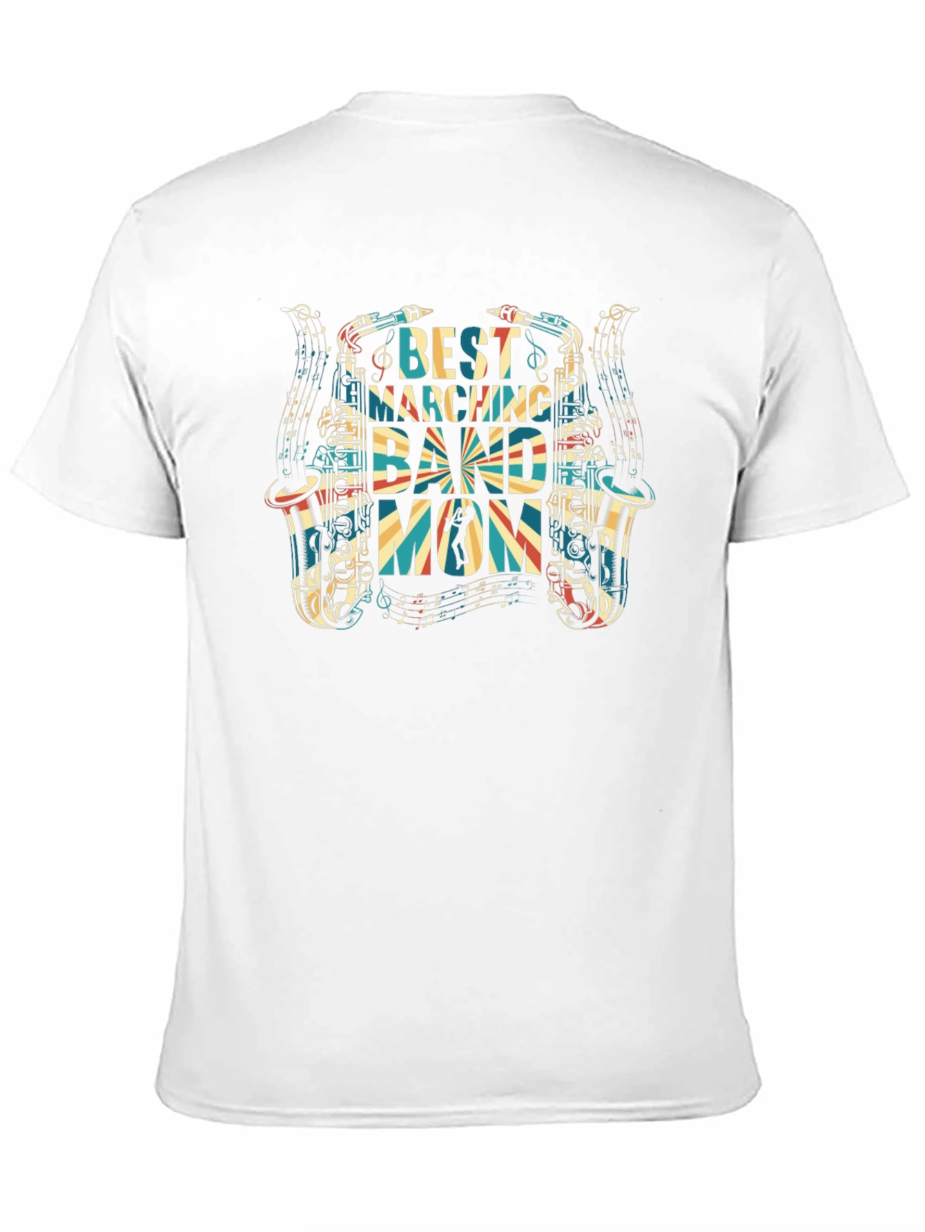 Best Marching Band Mom Graphic Tee