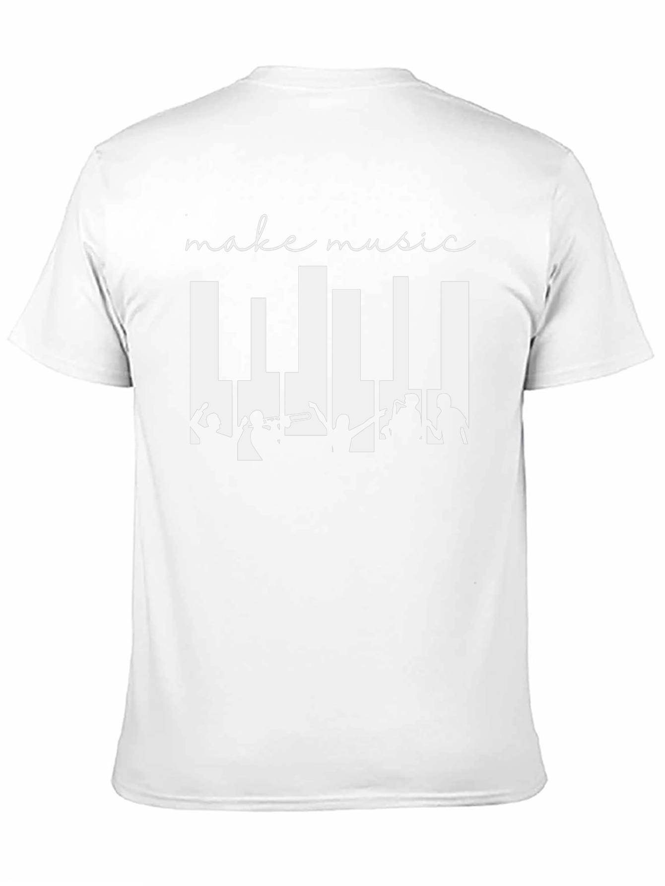 Make Music Graphic Tee - Band Design