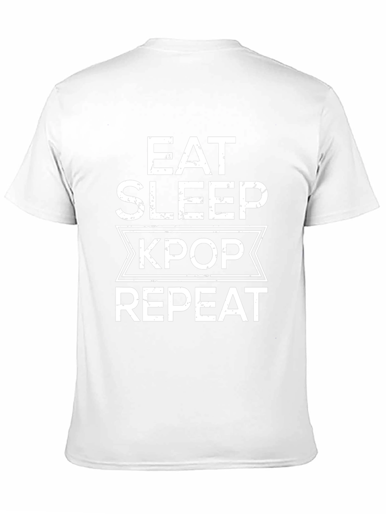 Eat Sleep Kpop Repeat Black T-Shirt