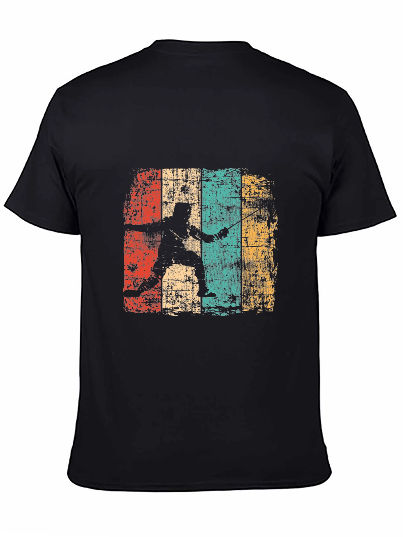 Retro Fencing Silhouette T-Shirt