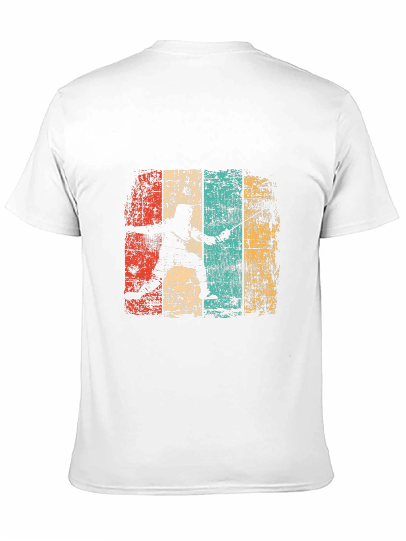 Retro Fencing Silhouette T-Shirt