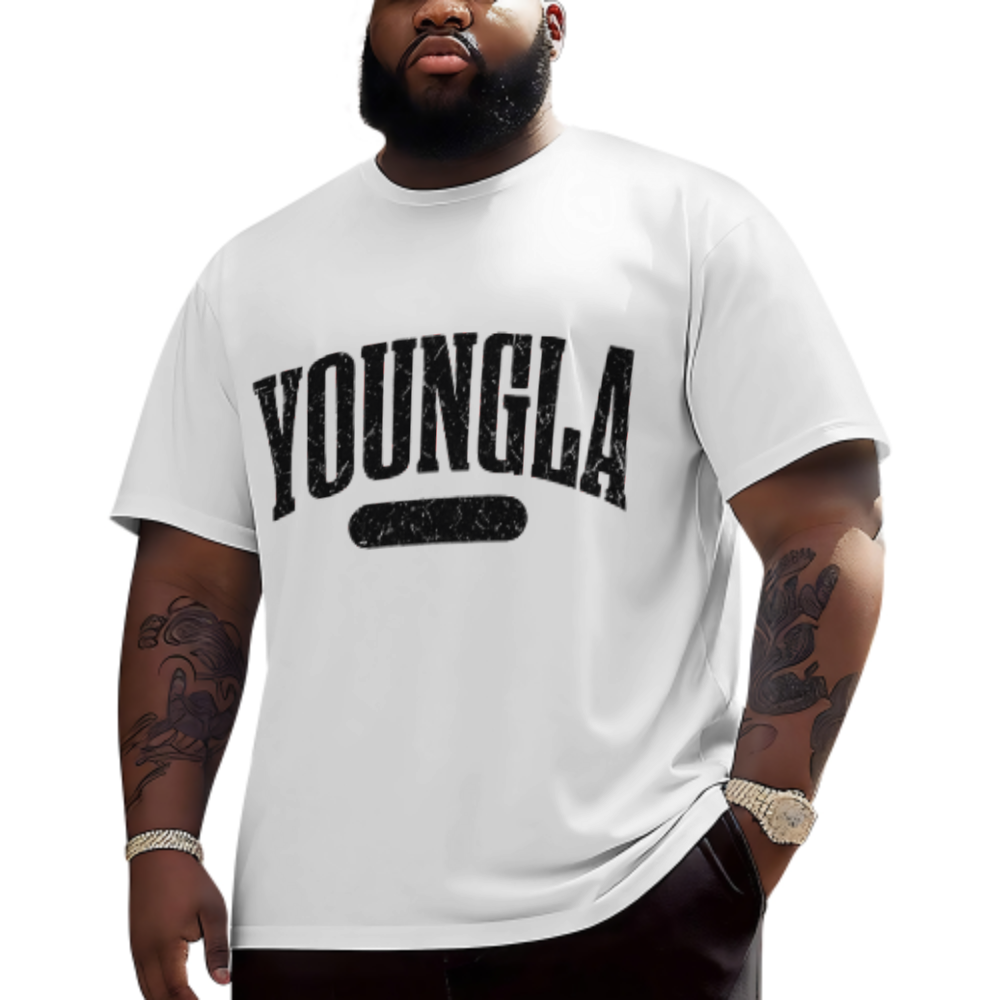 Vintage Varsity Graphic Tee, Oversized Streetwear T-Shirt, Retro Athletic Style Shirt, Distressed Urban Fashion Top, Minimal Monochrome Casual Tee(z536)