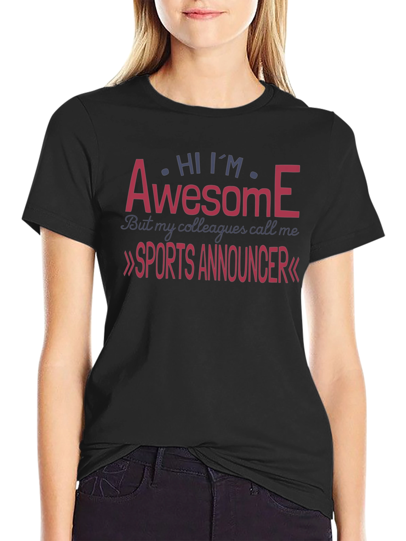 Awesome Sports Announcer Graphic Tee