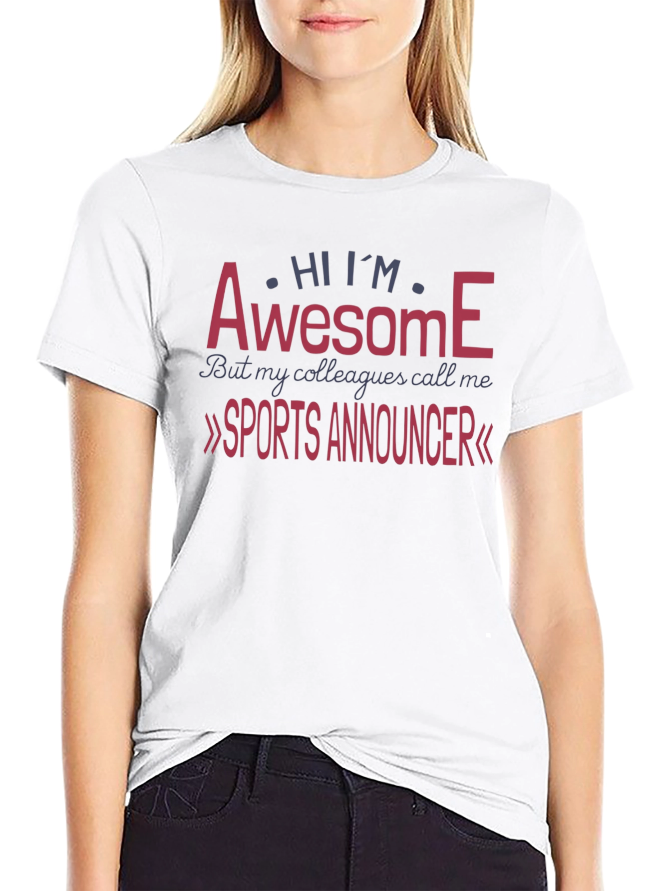 Awesome Sports Announcer Graphic Tee