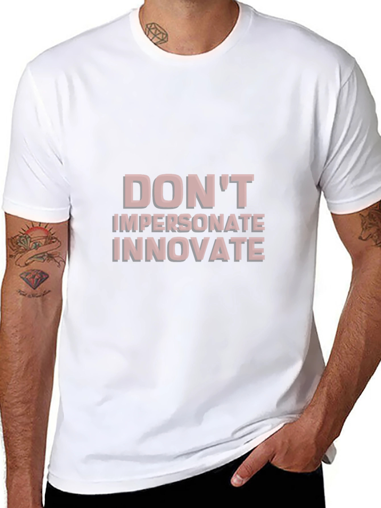 Dont Impersonate Innovate Graphic Tee