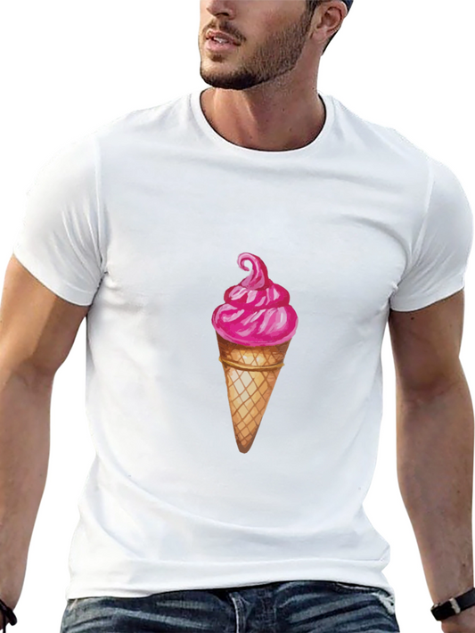 Ice Cream Graphic Tee - Fun Summer Style
