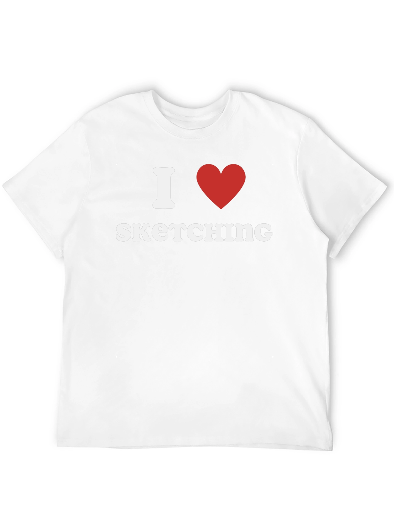I Heart Sketching T-Shirt