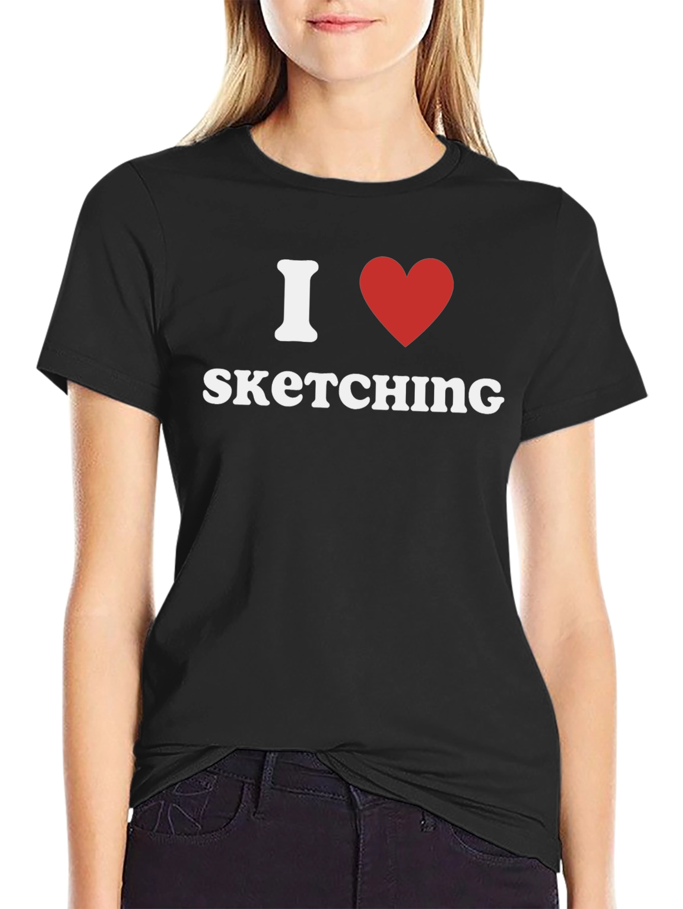 I Heart Sketching T-Shirt