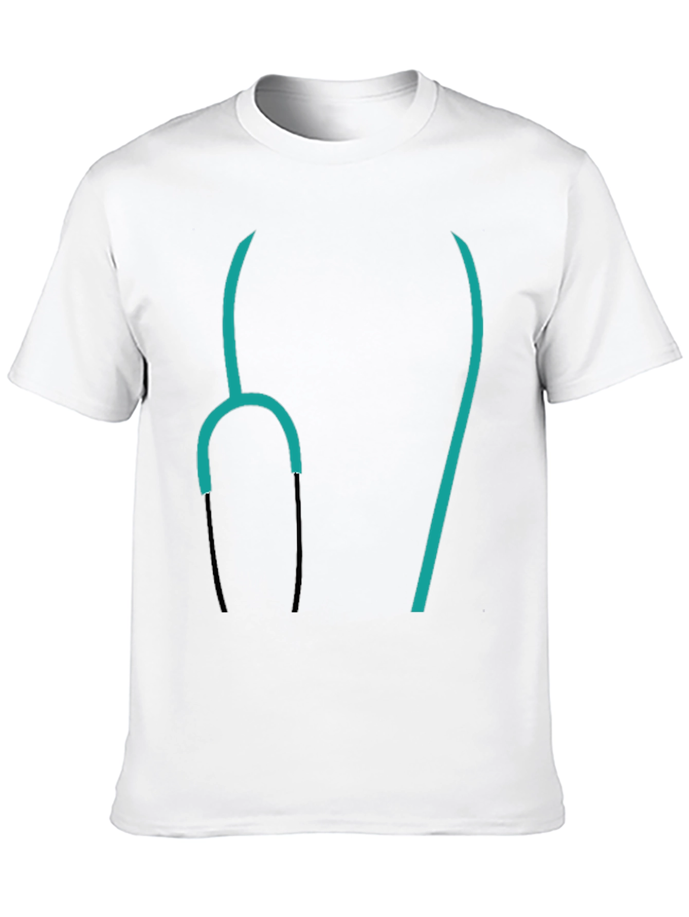 Doctor Stethoscope Graphic Tee - Medical Professional Shirt