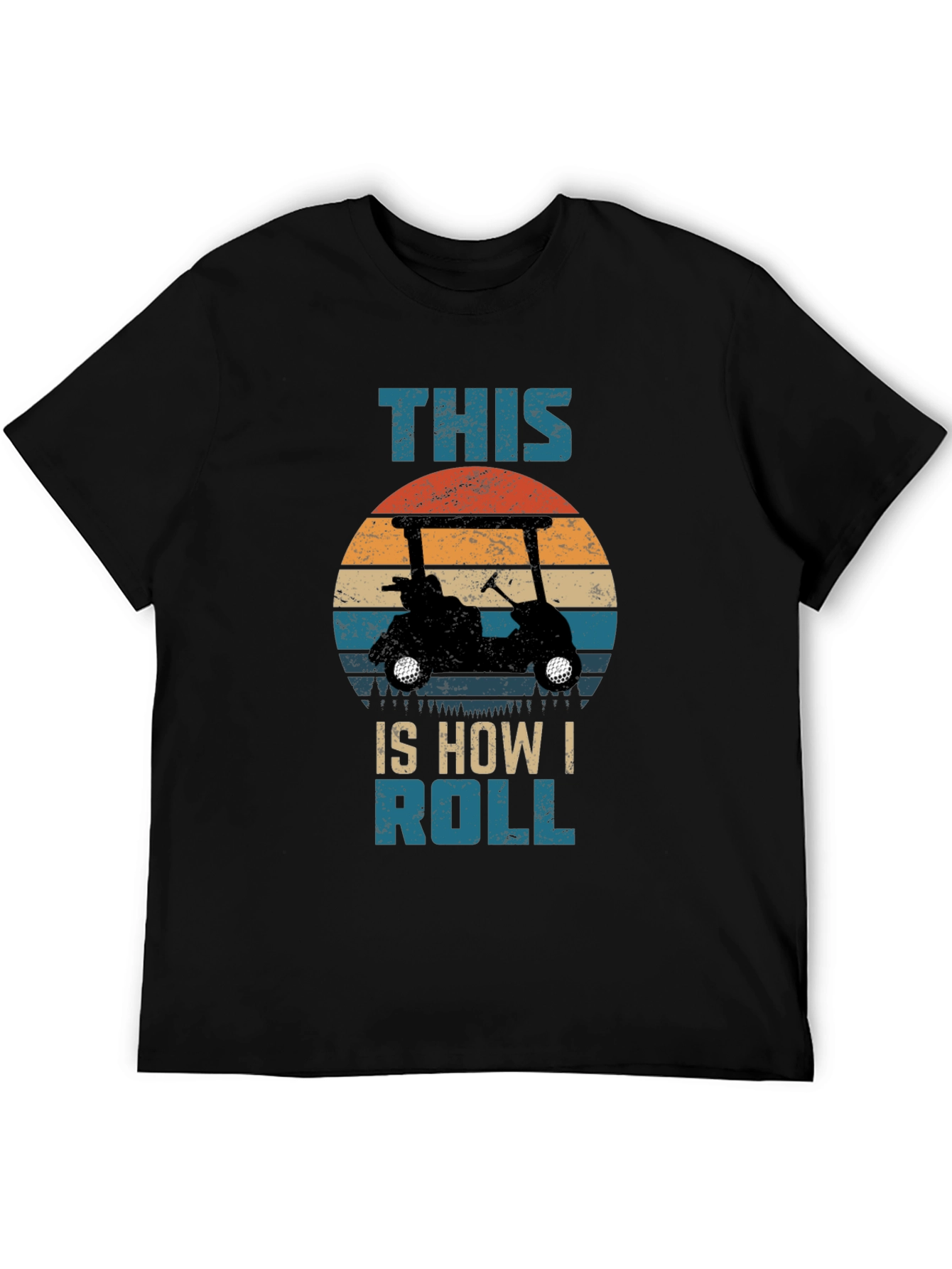 This is How I Roll Golf Cart T-Shirt