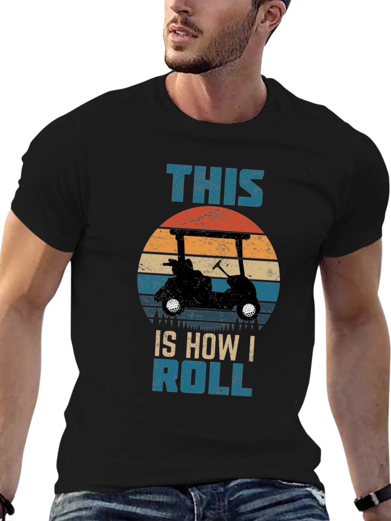 This is How I Roll Golf Cart T-Shirt