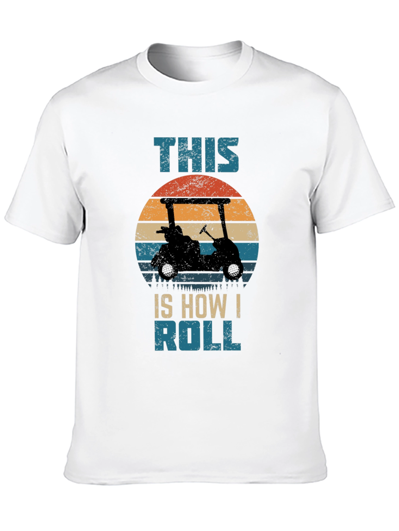 This is How I Roll Golf Cart T-Shirt