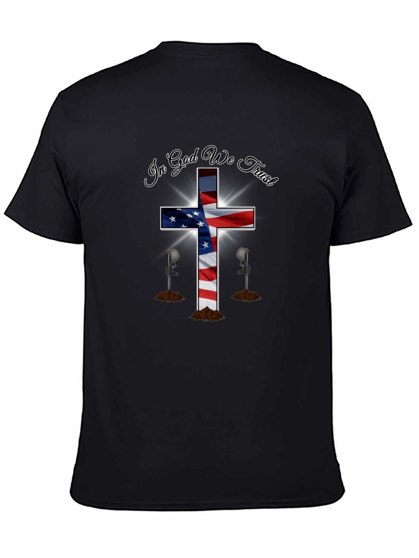 Patriotic Christian T-Shirt - In God We Trust