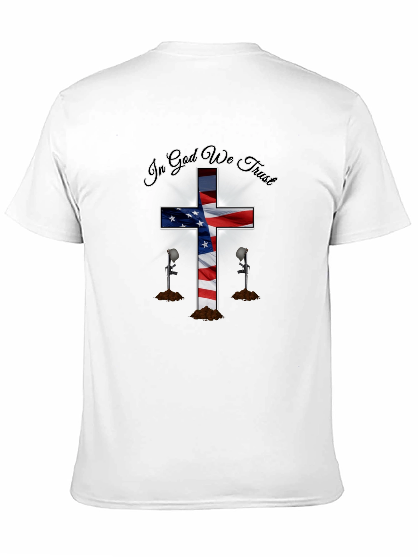 Patriotic Christian T-Shirt - In God We Trust