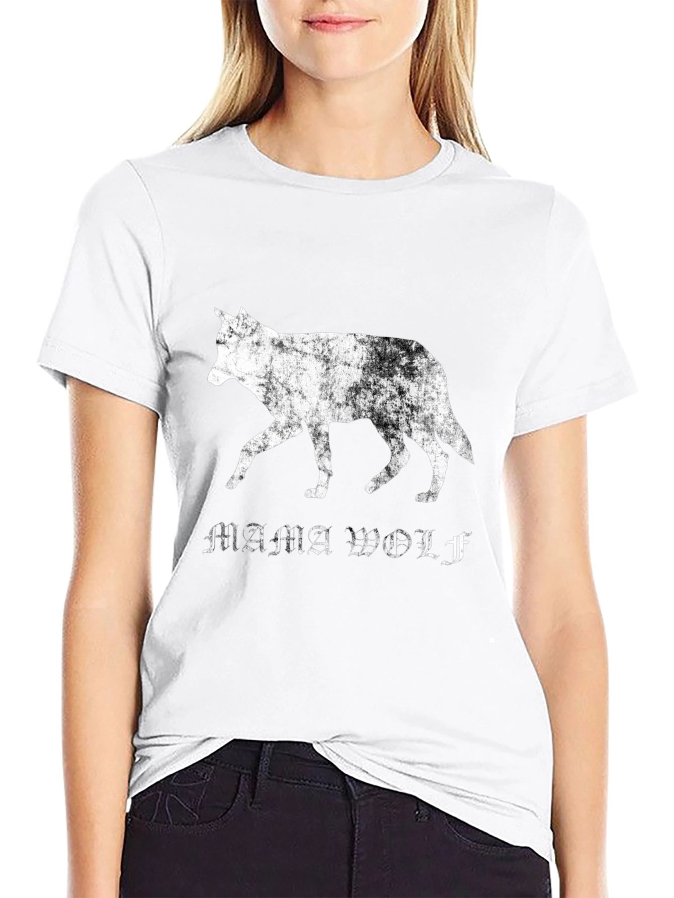 Mama Wolf Graphic T-Shirt