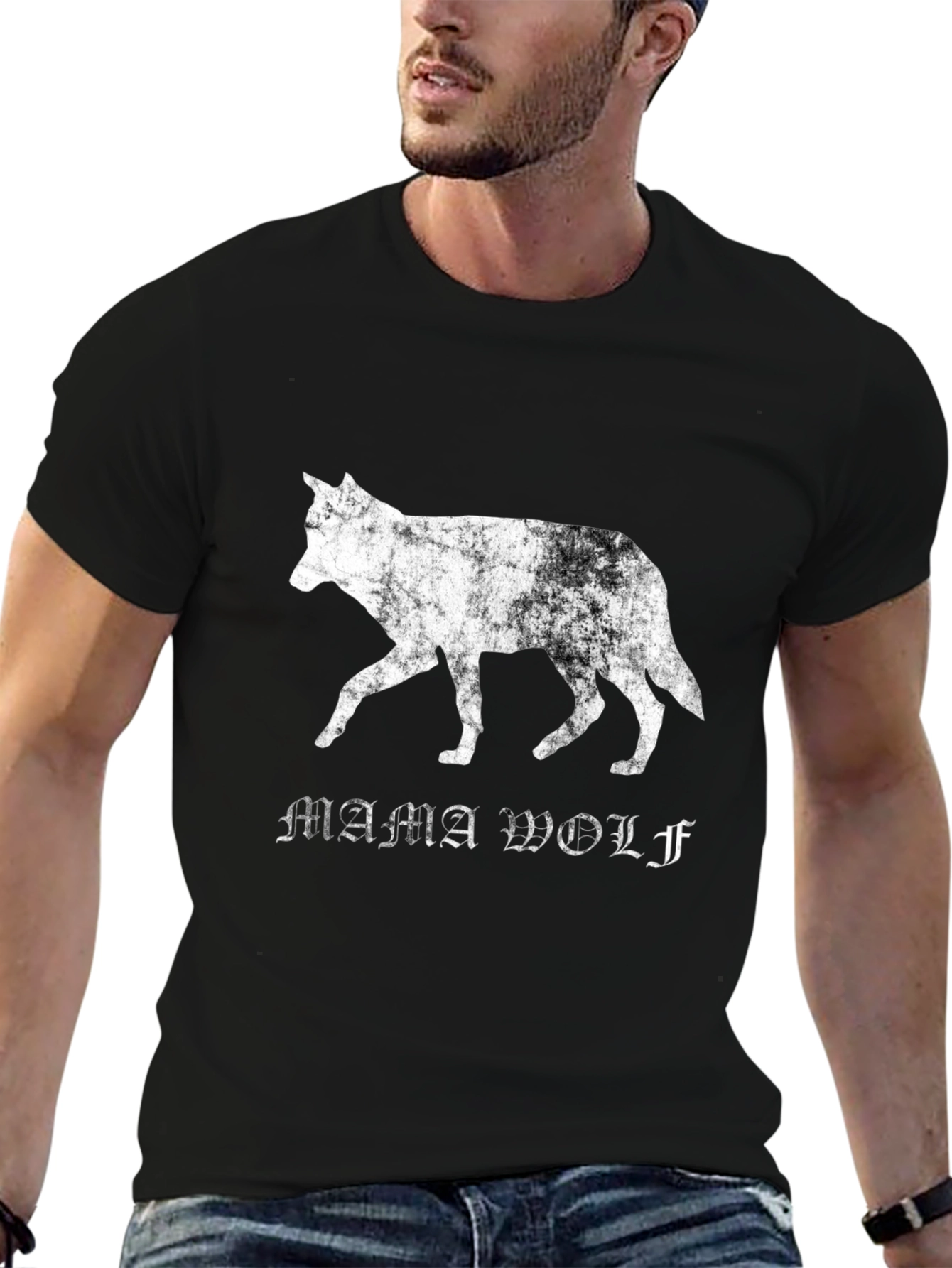 Mama Wolf Graphic T-Shirt
