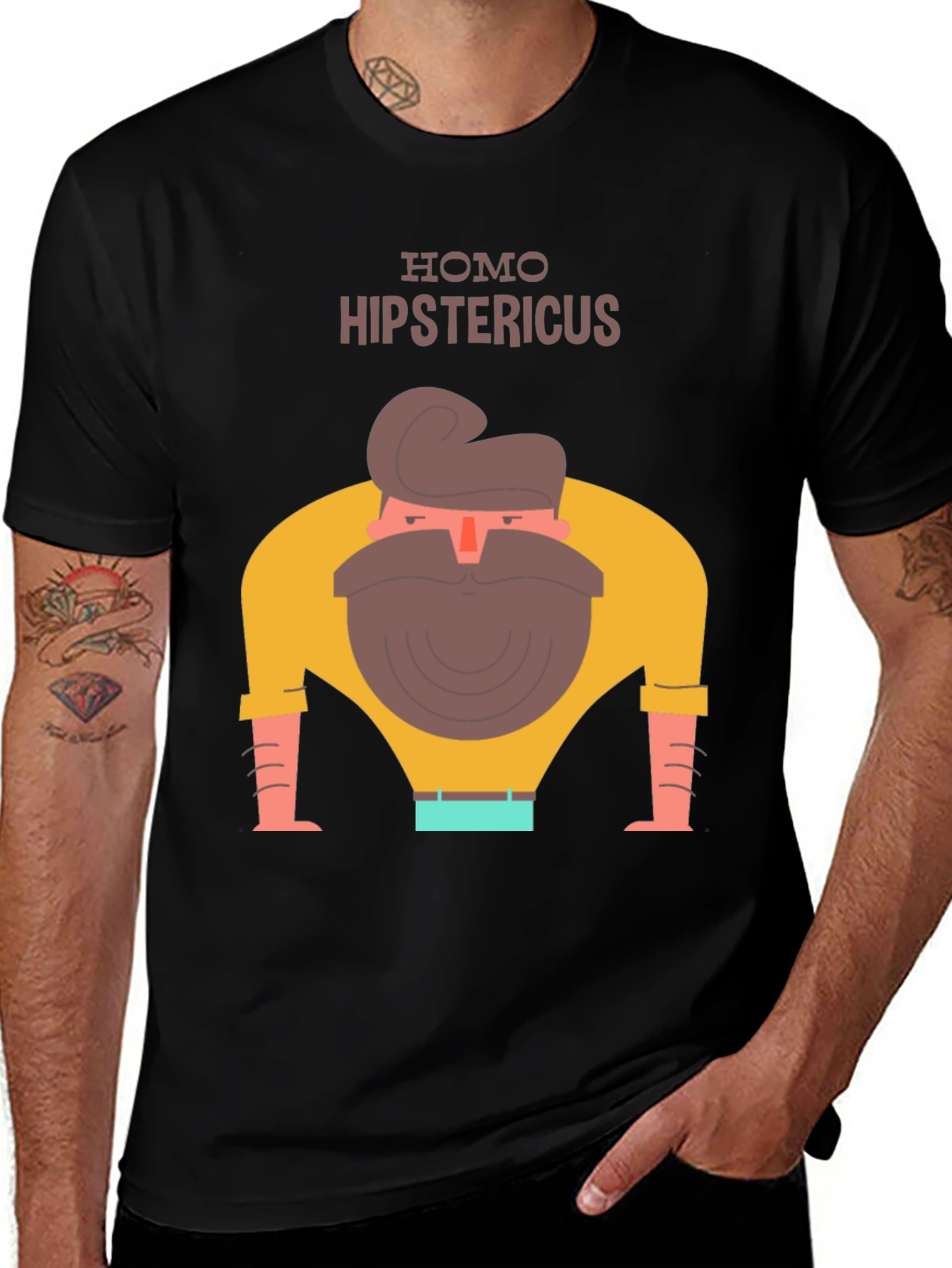 Homo Hipstericus Graphic Tee